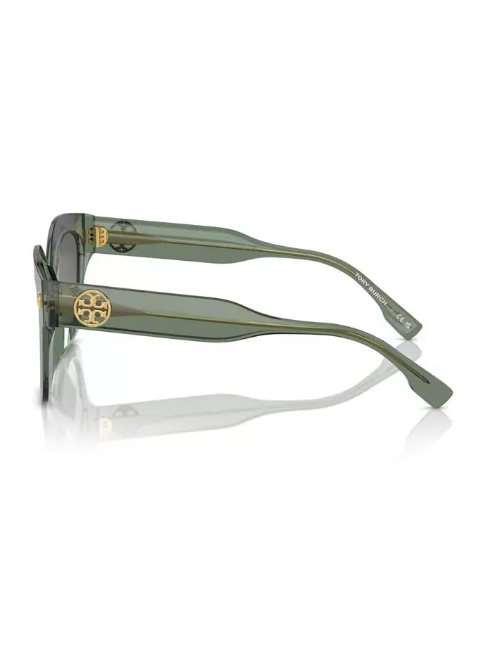Женские солнцезащитные очки Tory Burch — изображение 4 из 6, зеленый