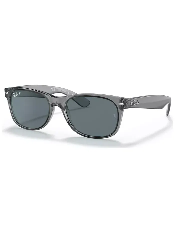 Унисекс солнцезащитные очки New Wayfarer Classic 55 с поляризацией и низкой посадкой для