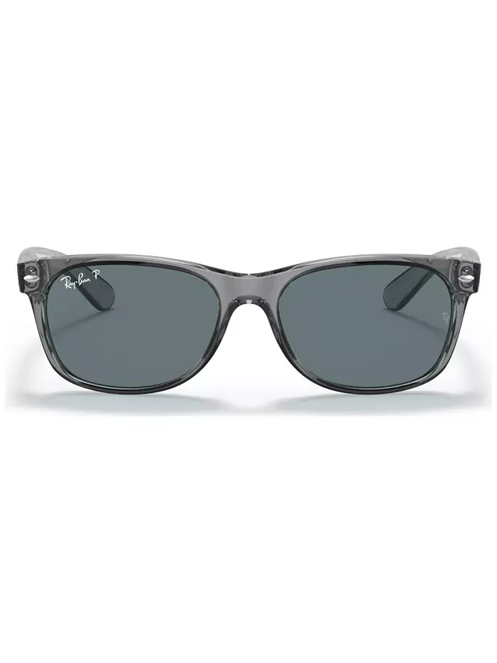 Унисекс солнцезащитные очки New Wayfarer Classic 55 с поляризацией и низкой посадкой для — изображение 2 из 7