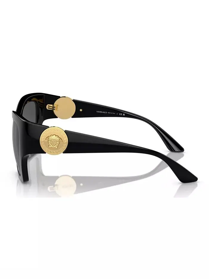 Женские солнцезащитные очки, VE4452 Versace — изображение 4 из 5, черный