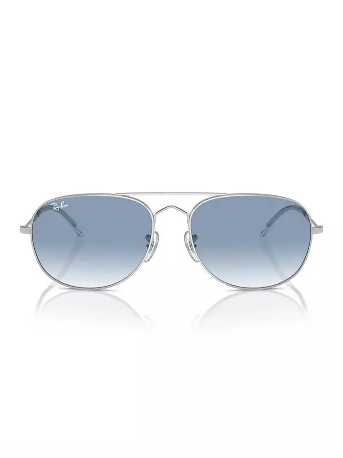 Солнцезащитные очки унисекс, Bain Bridge ₽3735 Ray-Ban — изображение 3 из 6, серебряный