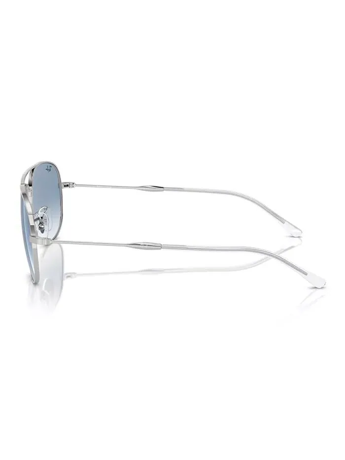 Солнцезащитные очки унисекс, Bain Bridge ₽3735 Ray-Ban — изображение 4 из 6, серебряный
