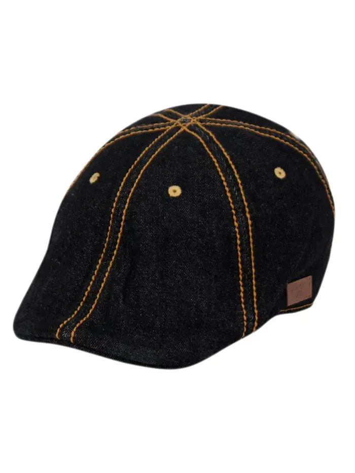 Кепка «Утиный плющ» с вышивкой Epoch Hats Company — изображение 1 из 3, черный