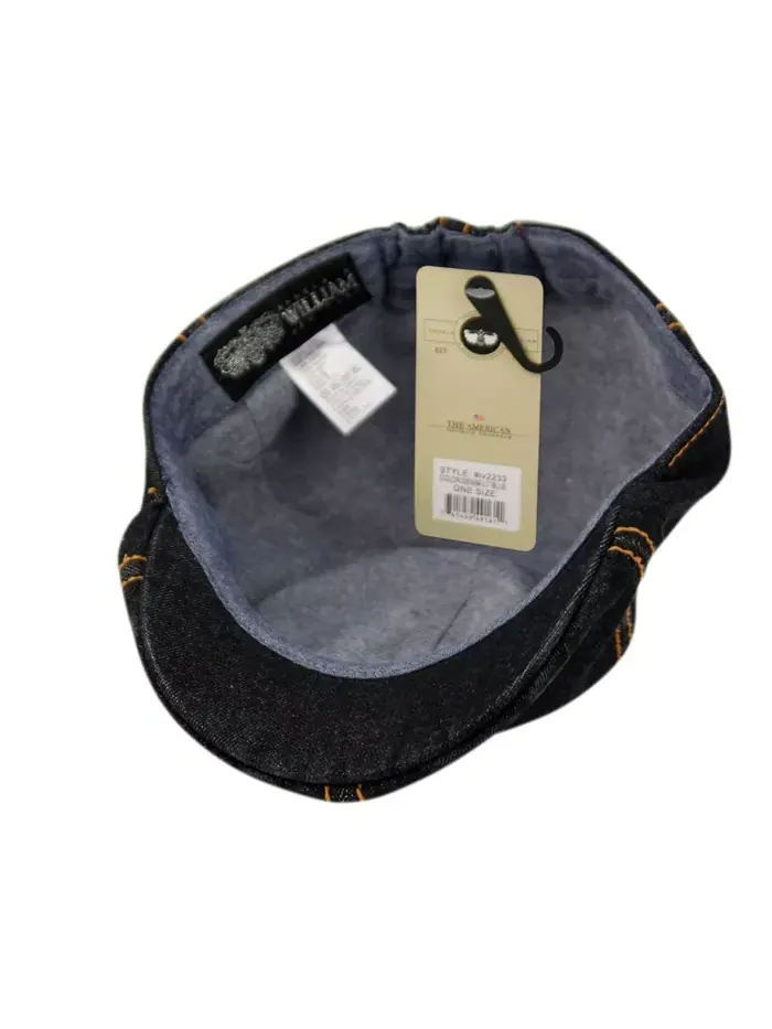 Кепка «Утиный плющ» с вышивкой Epoch Hats Company — изображение 2 из 3, черный