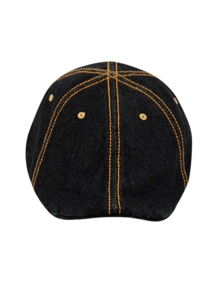 Кепка «Утиный плющ» с вышивкой Epoch Hats Company — изображение 3 из 3, черный