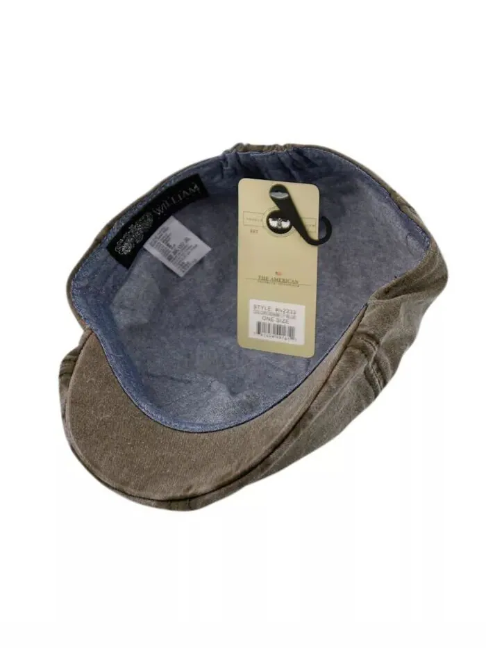 Кепка «Утиный плющ» с прострочкой Epoch Hats Company — изображение 2 из 3, коричневый