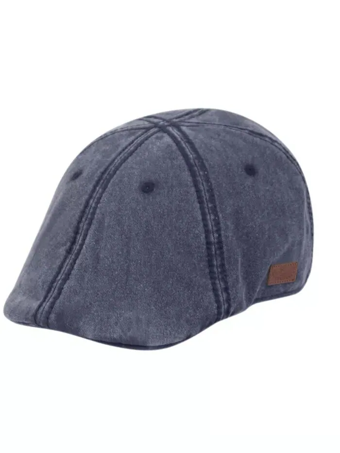 Кепка «Утиный плющ» с прострочкой Epoch Hats Company — синий
