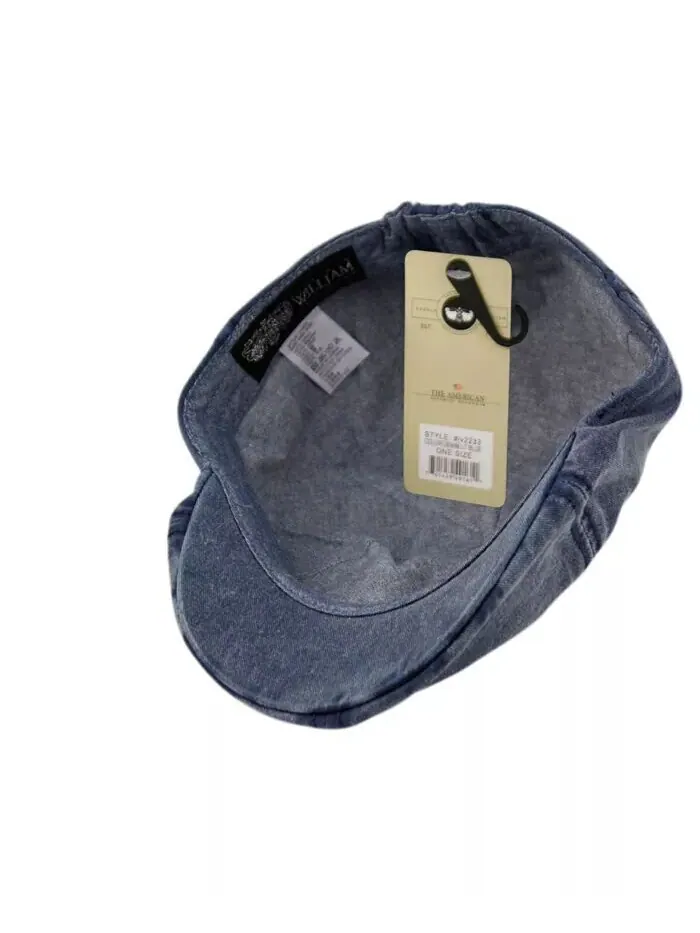 Кепка «Утиный плющ» с прострочкой Epoch Hats Company — изображение 2 из 3, темно-синий