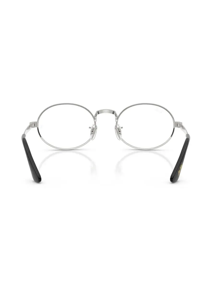 Овальные очки унисекс, RB3931V Ray-Ban — изображение 2 из 5, серебряный