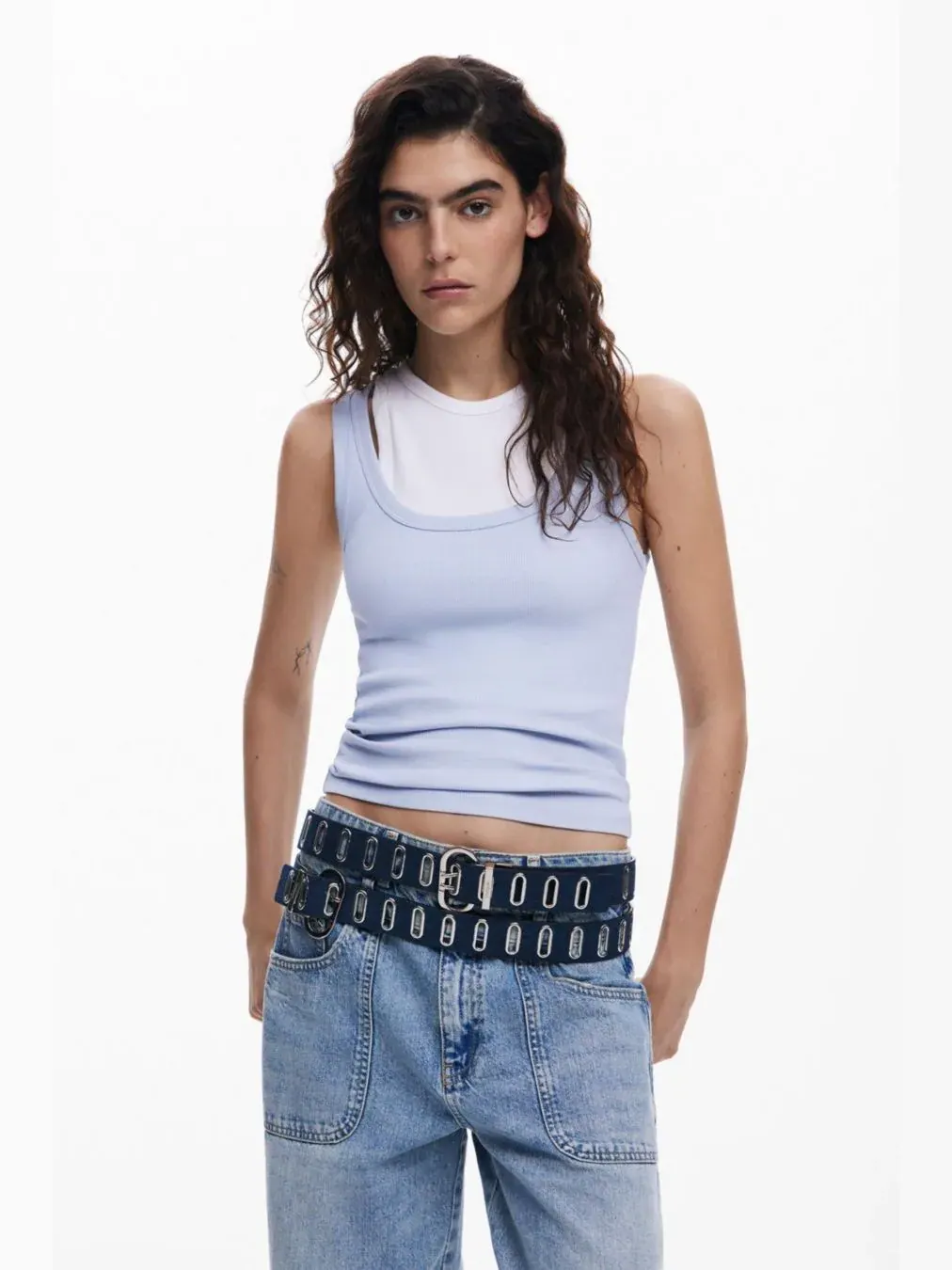 Женский двусторонний пояс Desigual