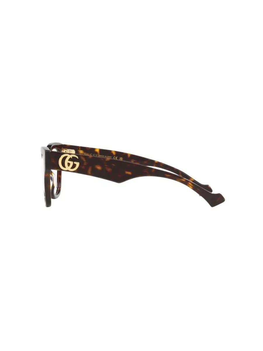 Очки оптические круглые из ацетата Gucci GG1424O, Tortoise Blonde — изображение 3 из 5