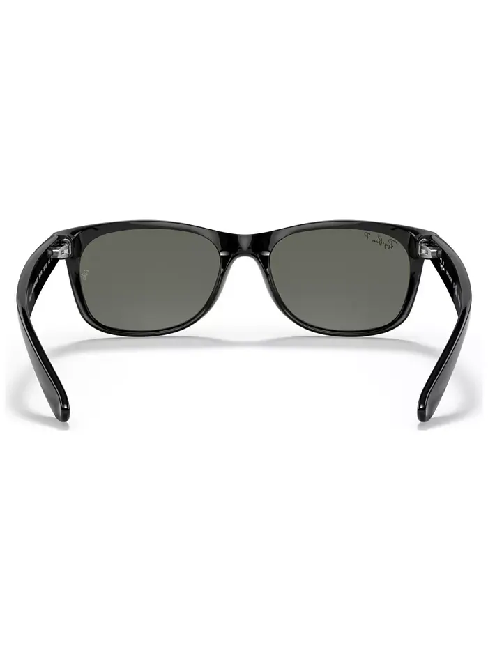 Унисекс поляризационные солнцезащитные очки RB2132 New Wayfarer Ray-Ban — изображение 5 из 7, черный