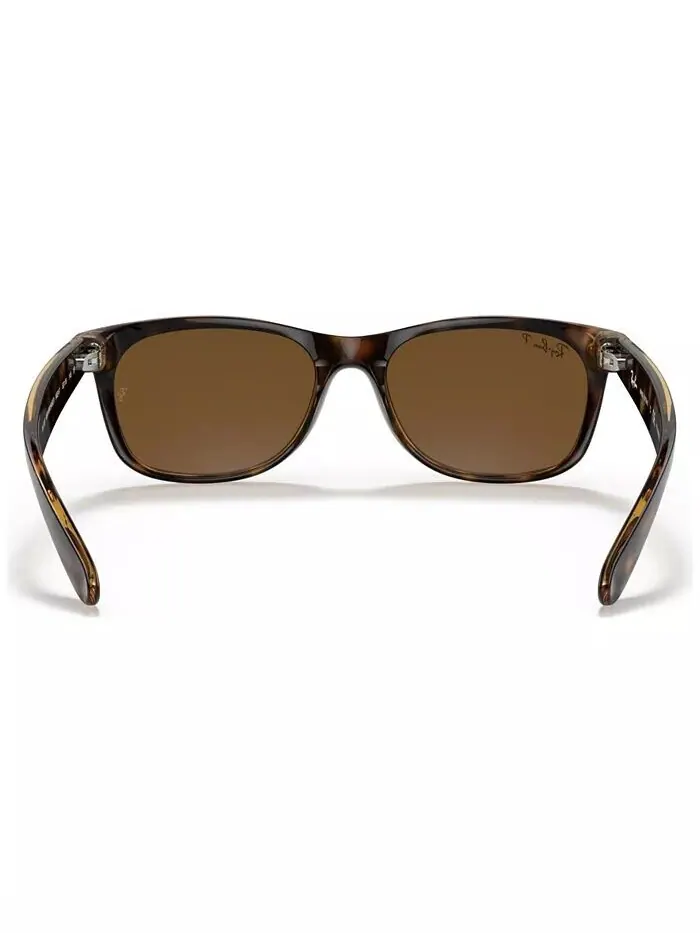Поляризованные солнцезащитные очки унисекс, RB2132 NEW WAYFARER Ray-Ban — изображение 5 из 8, коричневый