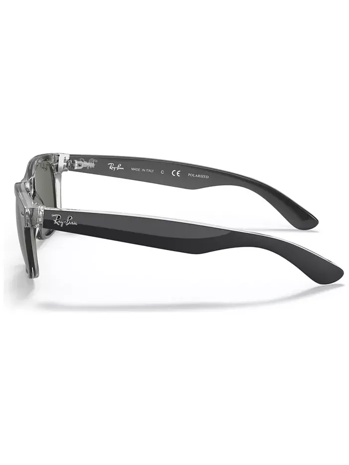 Унисекс поляризованные солнцезащитные очки, RB2132 NEW WAYFARER Ray-Ban — изображение 3 из 7, зеленый