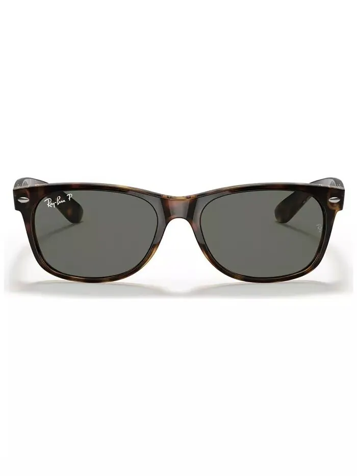 Поляризованные солнцезащитные очки унисекс, RB2132 NEW WAYFARER Ray-Ban — изображение 2 из 8, зеленый