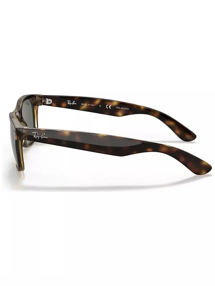 Поляризованные солнцезащитные очки унисекс, RB2132 NEW WAYFARER Ray-Ban — изображение 3 из 8, зеленый