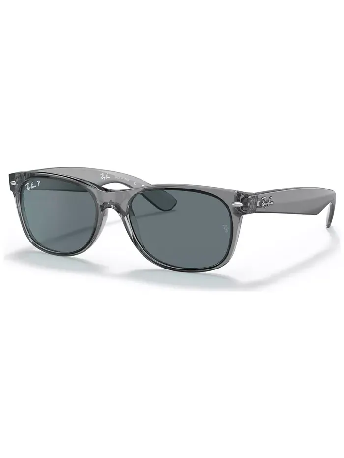 Унисекс поляризованные солнцезащитные очки, RB2132 NEW WAYFARER Ray-Ban — изображение 1 из 6, прозрачный серый