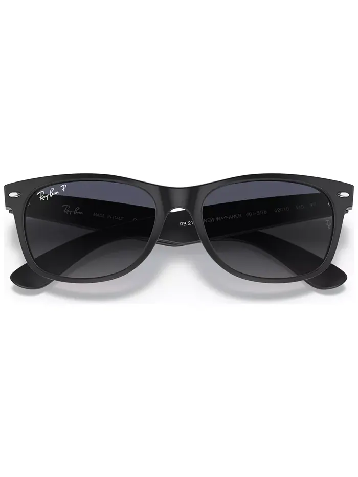 Унисекс поляризованные солнцезащитные очки, RB2132 NEW WAYFARER Ray-Ban — изображение 6 из 7, синий