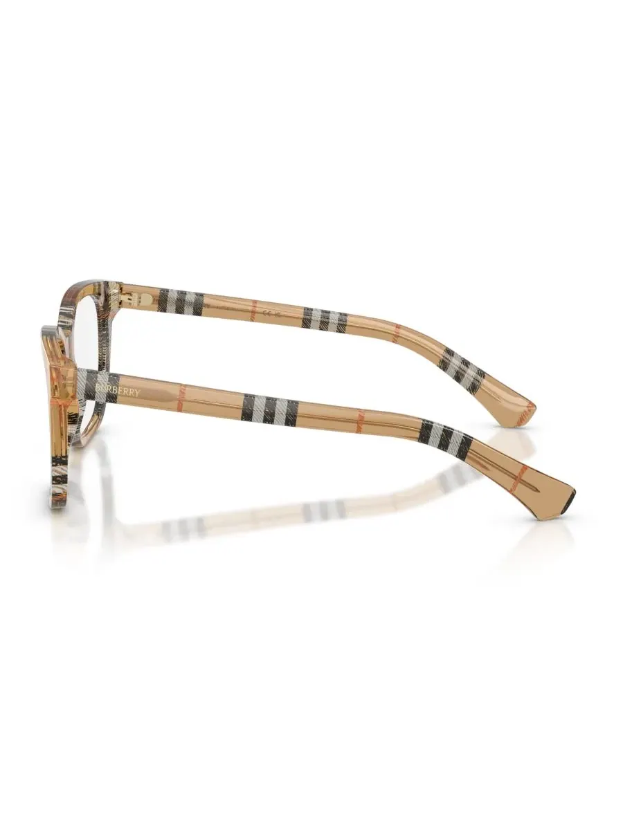 Женские квадратные очки, BE2455 Burberry, Check Gradient Bow — изображение 7 из 8