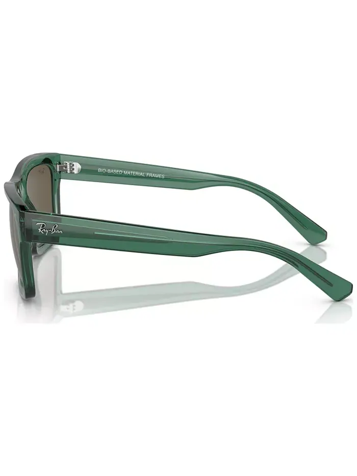 Унисекс солнцезащитные очки Warren, RB4396 Ray-Ban — изображение 5 из 7, прозрачный зеленый