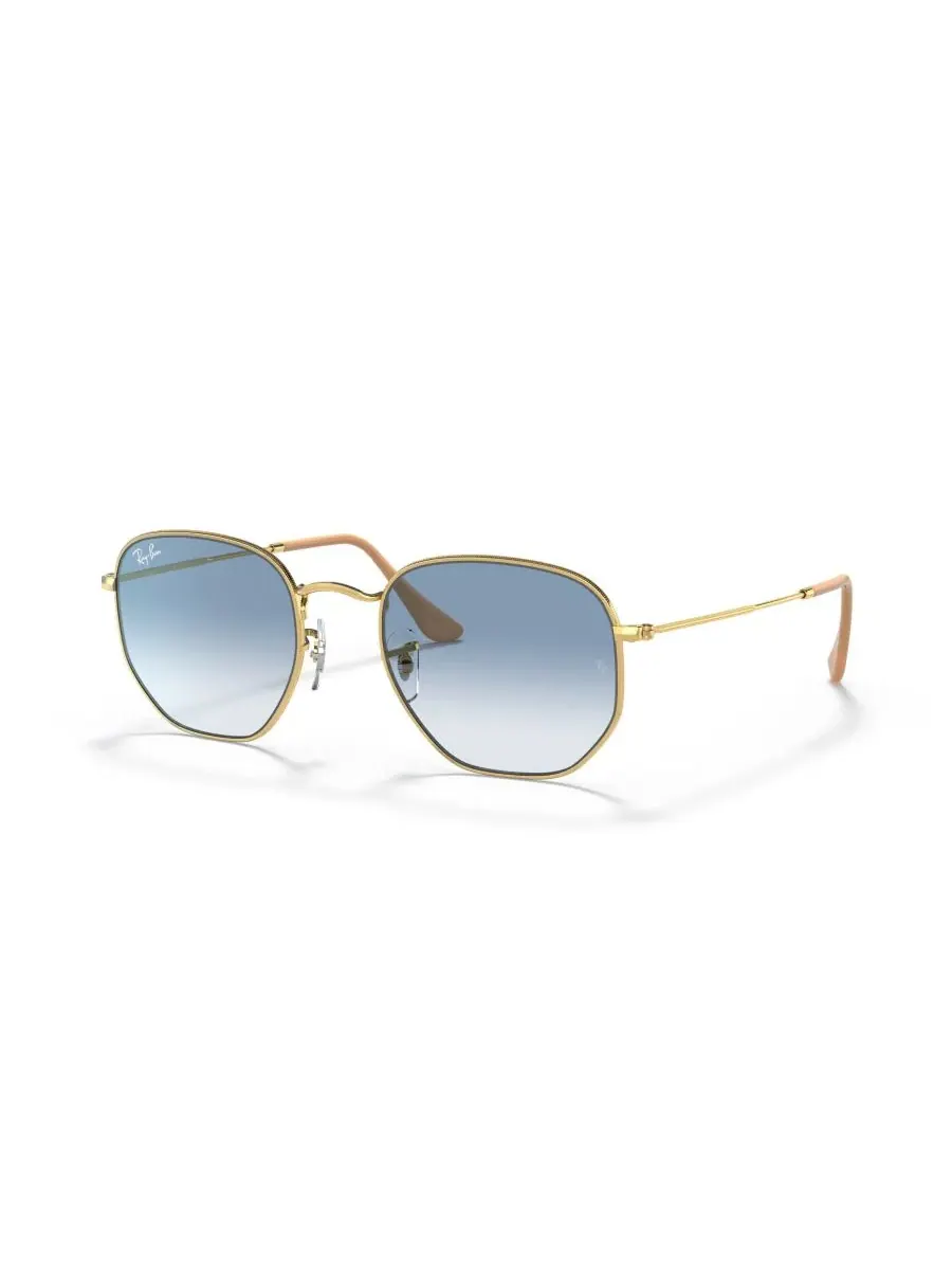 Солнцезащитные очки унисекс шестиугольной формы, RB3548 Ray-Ban, arista золото