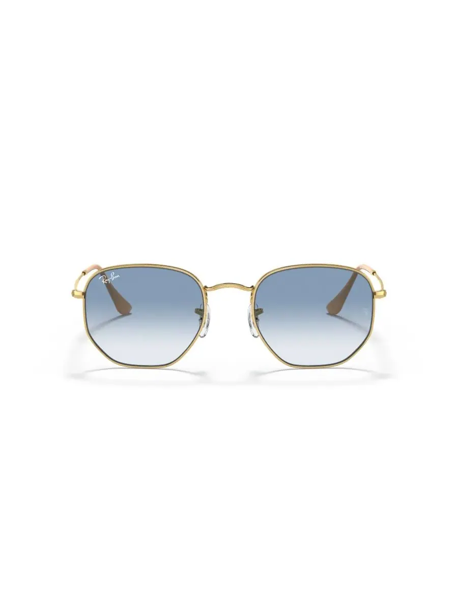 Солнцезащитные очки унисекс шестиугольной формы, RB3548 Ray-Ban, arista золото — изображение 2 из 7, золотистый