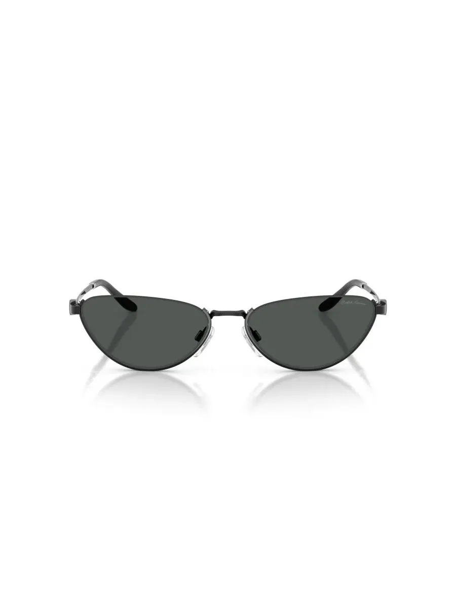 Женские солнцезащитные очки «кошачий глаз», RL7095 Ralph Lauren — изображение 4 из 6, черный