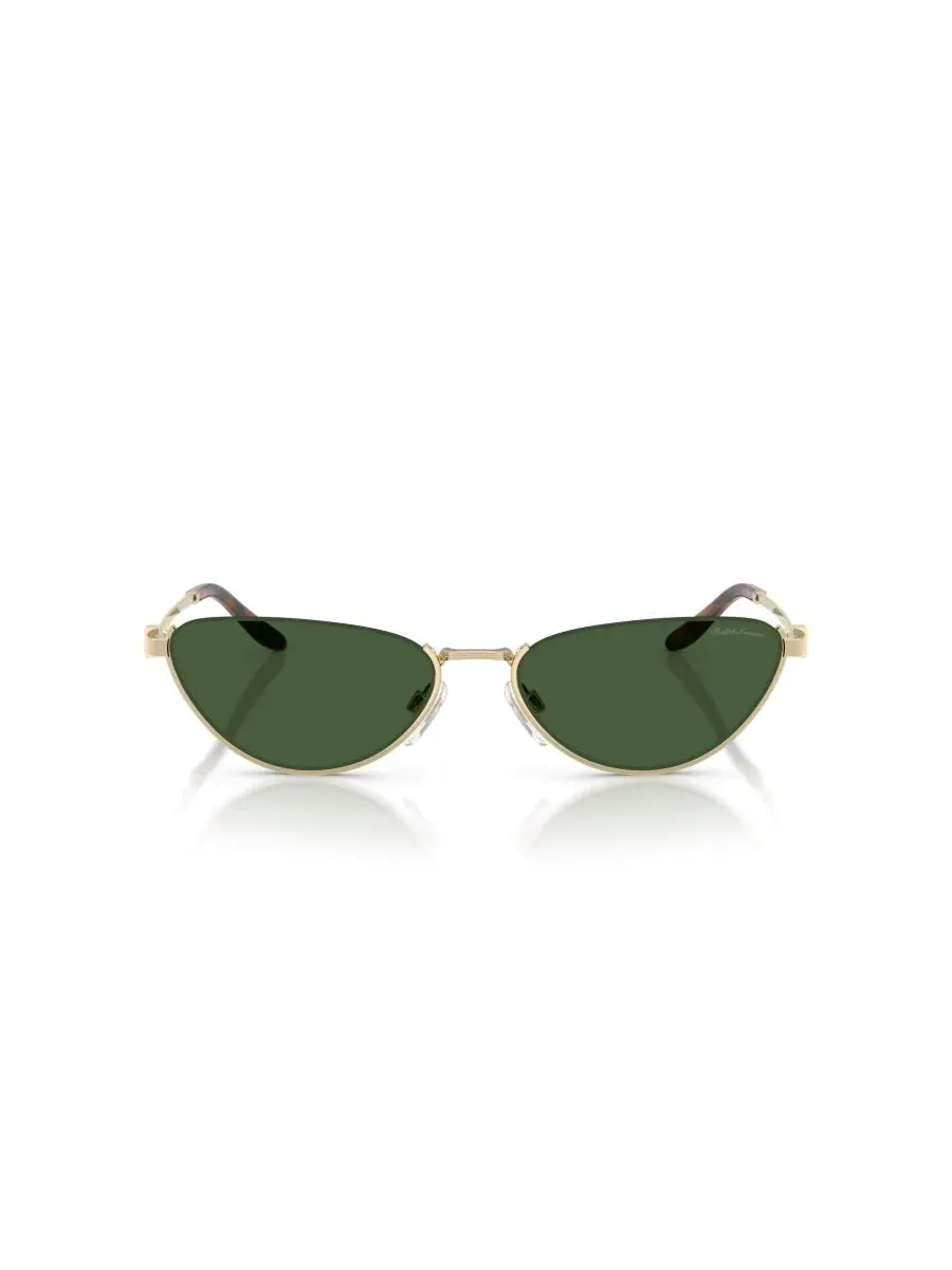 Женские солнцезащитные очки «кошачий глаз», RL7095 Ralph Lauren — изображение 2 из 6, бледный золотистый