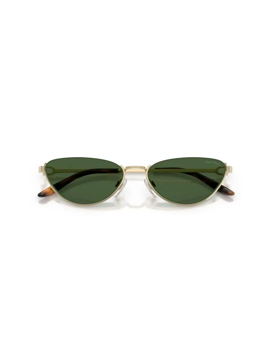 Женские солнцезащитные очки «кошачий глаз», RL7095 Ralph Lauren — изображение 3 из 6, бледный золотистый