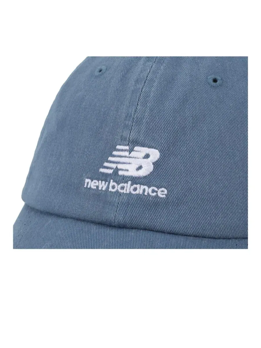 Мужская черная кепка с многослойным логотипом New Balance — изображение 3 из 3, синий
