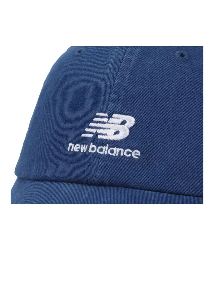 Мужская черная кепка с многослойным логотипом New Balance — изображение 3 из 3, синий