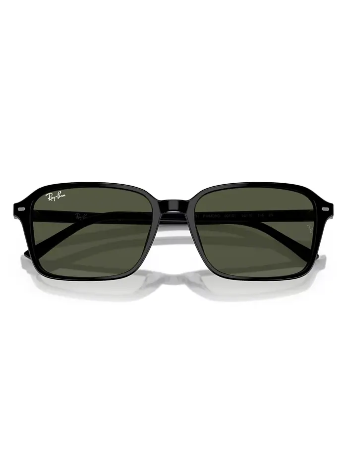 Унисекс солнцезащитные очки Raimond Round, модель RB2231 Ray-Ban — изображение 5 из 7, черный