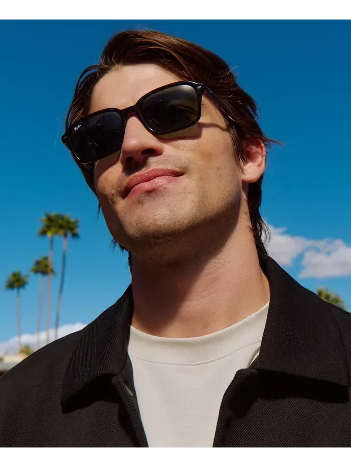 Унисекс солнцезащитные очки Raimond Round, модель RB2231 Ray-Ban — изображение 6 из 7, черный