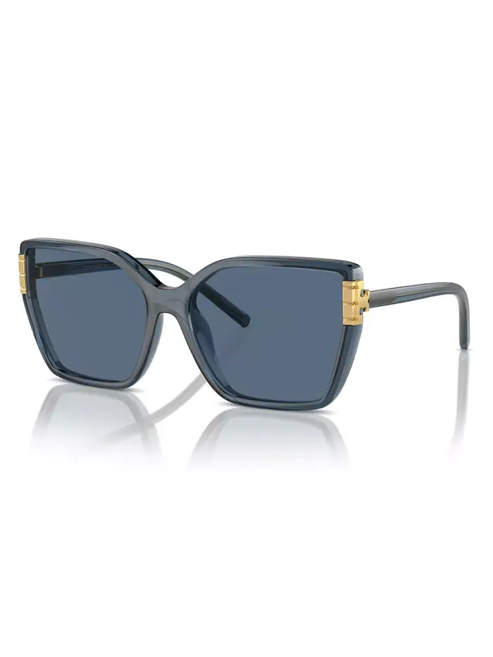 Женские солнцезащитные очки, Ty9076U Tory Burch — изображение 1 из 6, прозрачный синий