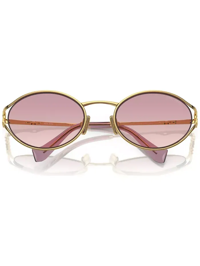 Женские солнцезащитные очки, MU 52YS MIU MIU — изображение 5 из 6, золотистый
