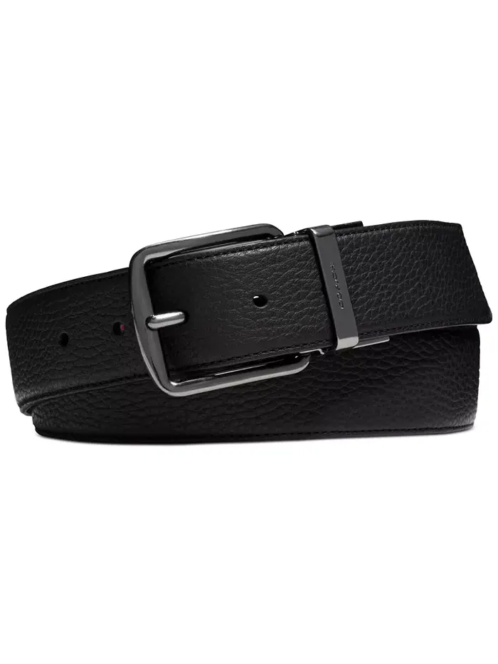 Мужской реверсивный кожаный ремень Coach