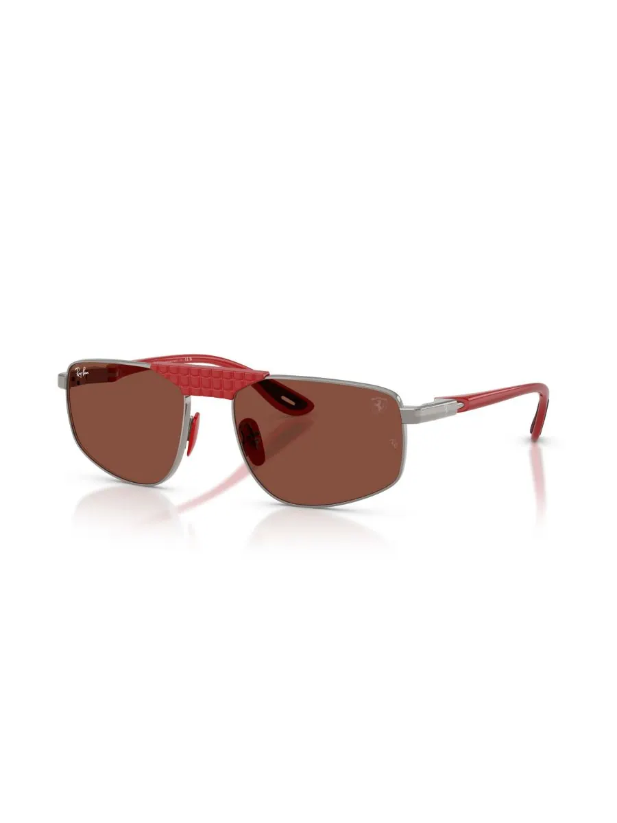 Солнцезащитные очки унисекс с геометрическим рисунком, RB3776M Ray-Ban