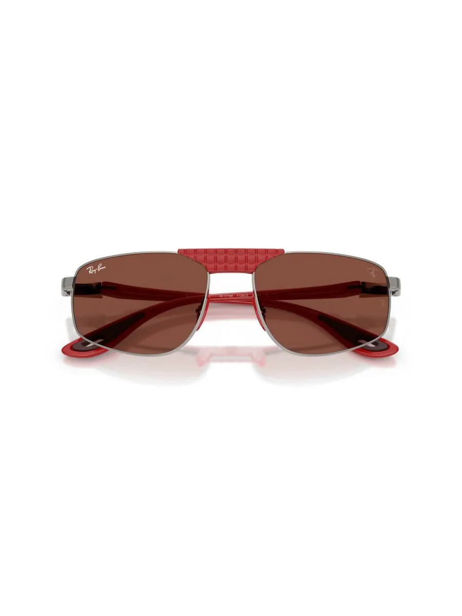 Солнцезащитные очки унисекс с геометрическим рисунком, RB3776M Ray-Ban — изображение 3 из 6, серый