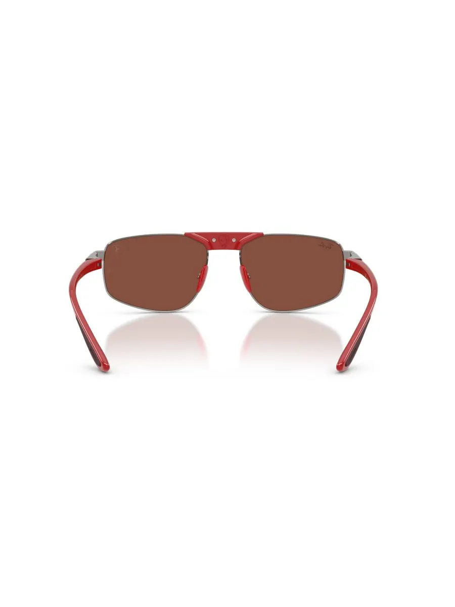 Солнцезащитные очки унисекс с геометрическим рисунком, RB3776M Ray-Ban — изображение 4 из 6, серый