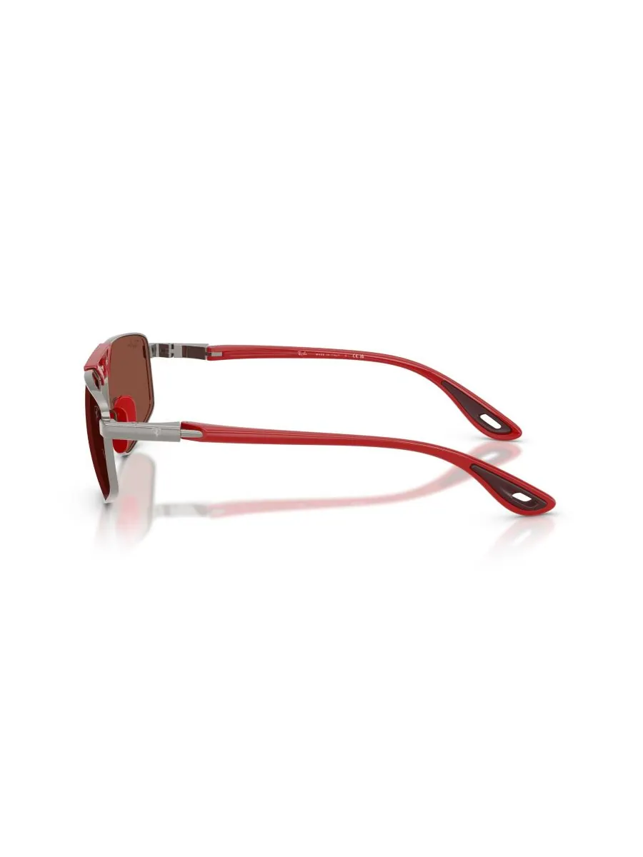 Солнцезащитные очки унисекс с геометрическим рисунком, RB3776M Ray-Ban — изображение 5 из 6, серый