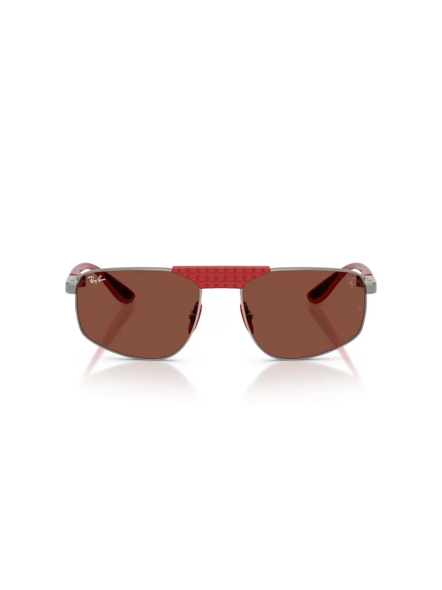 Солнцезащитные очки унисекс с геометрическим рисунком, RB3776M Ray-Ban — изображение 6 из 6, серый