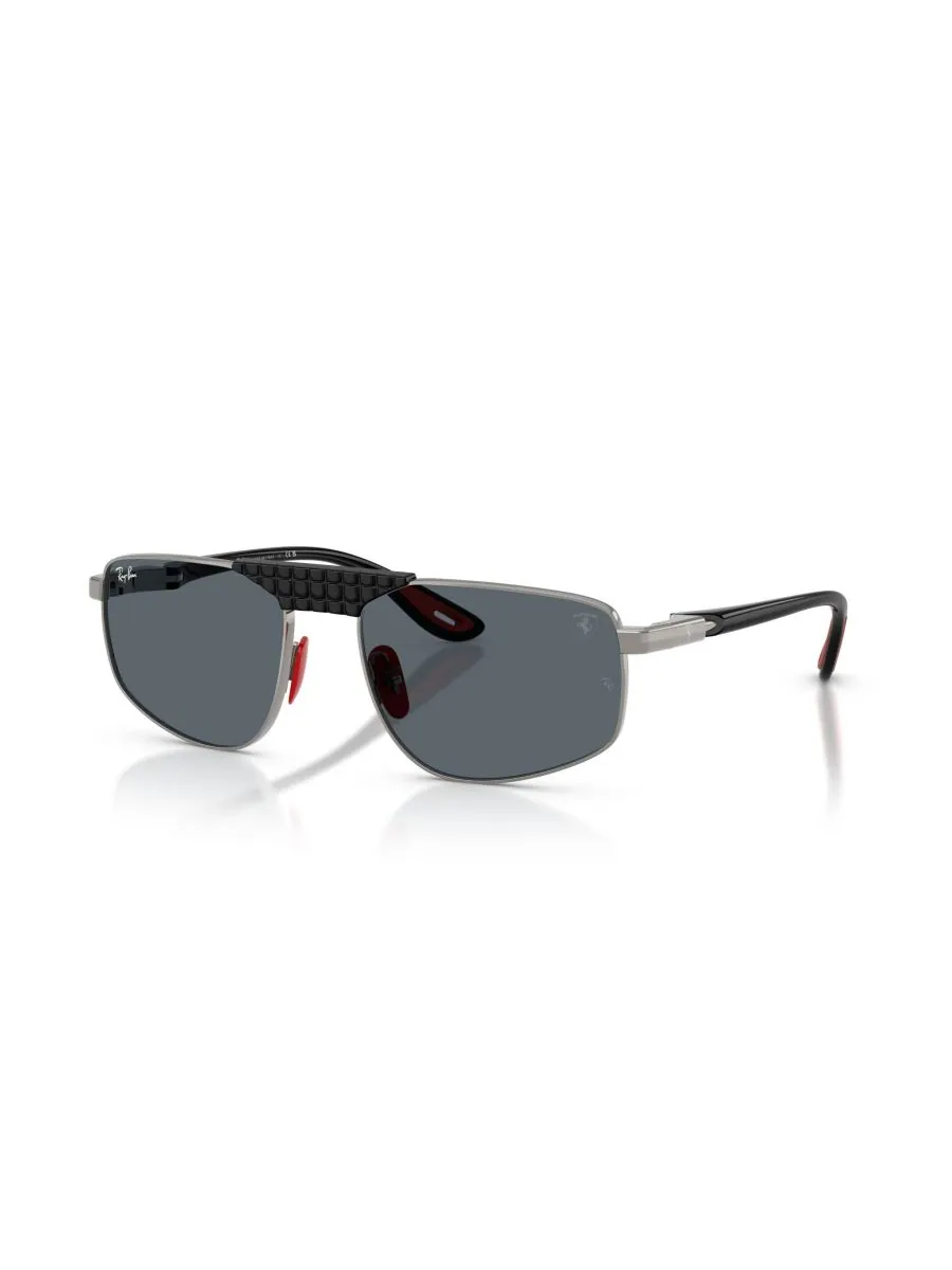 Солнцезащитные очки унисекс с геометрическим рисунком, RB3776M Ray-Ban