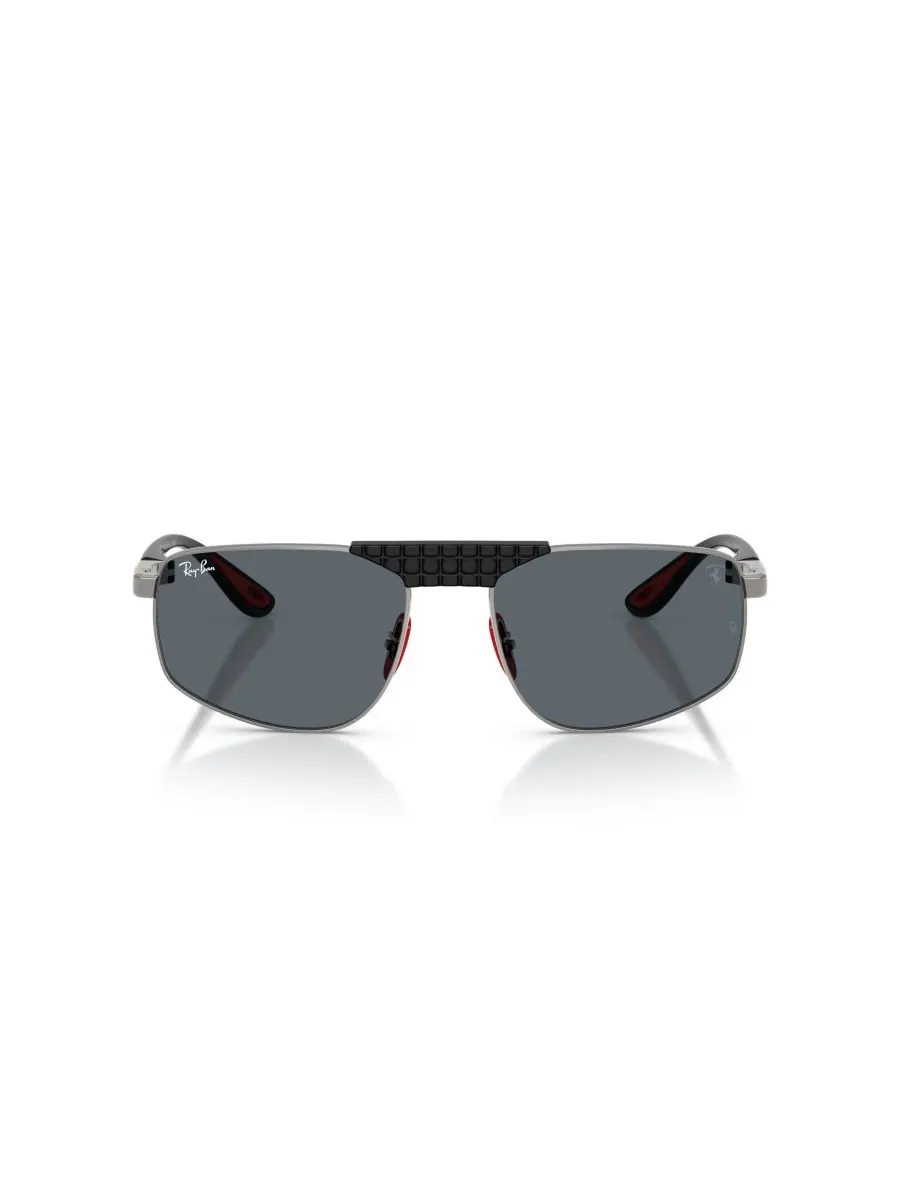 Солнцезащитные очки унисекс с геометрическим рисунком, RB3776M Ray-Ban — изображение 5 из 5, серый