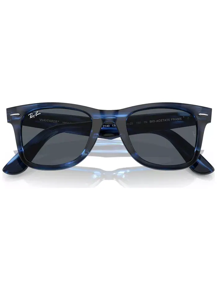 Унисекс солнцезащитные очки, WAYFARER 50 Ray-Ban — изображение 2 из 5, синий