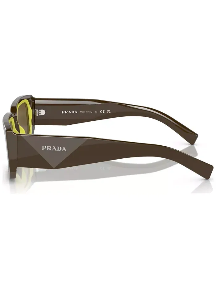 Унисекс солнцезащитные очки прямоугольной формы Symbole, PR 6YS PRADA — изображение 3 из 6