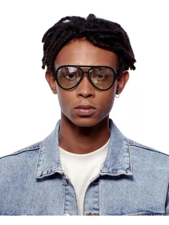 Солнцезащитные очки Ray-Ban — изображение 7 из 8, серый/черный