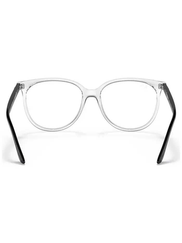RB4378V OPTICS Женские очки квадратной формы Ray-Ban — изображение 6 из 13, прозрачный серый
