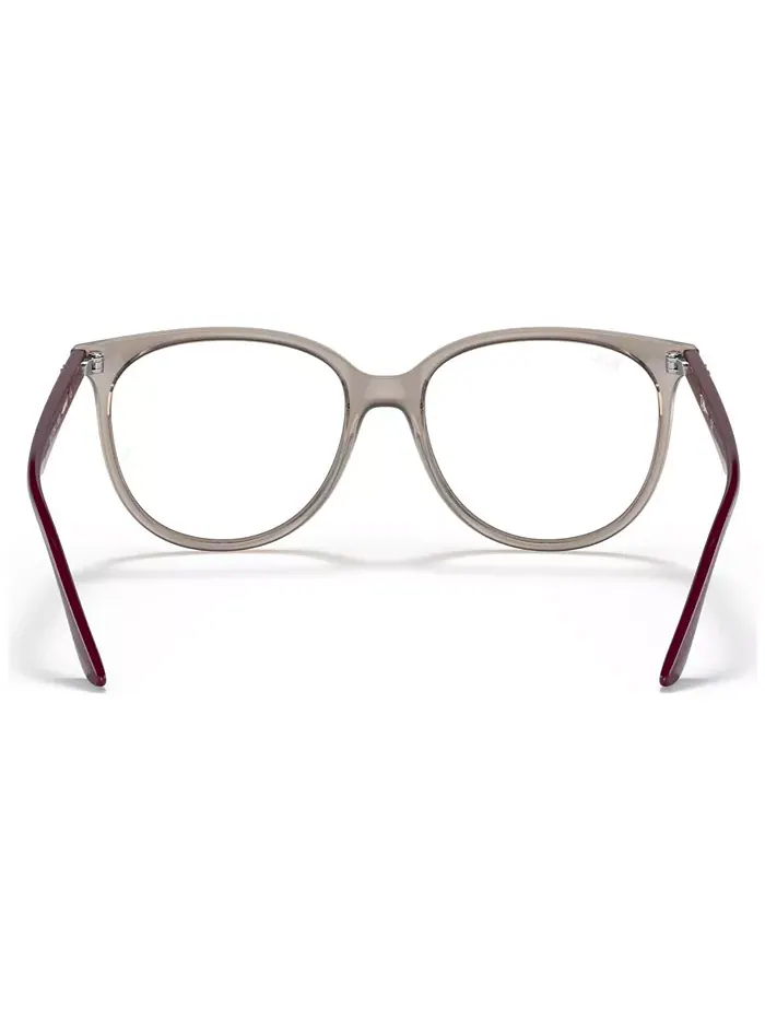 RB4378V OPTICS Женские очки квадратной формы Ray-Ban — изображение 9 из 13, прозрачный серый