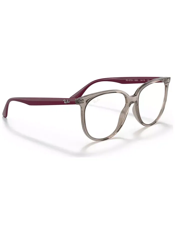 RB4378V OPTICS Женские очки квадратной формы Ray-Ban — изображение 10 из 13, прозрачный серый