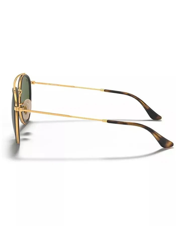 Солнцезащитные очки унисекс, RB3647N Ray-Ban — изображение 2 из 6, золотистый/зеленый